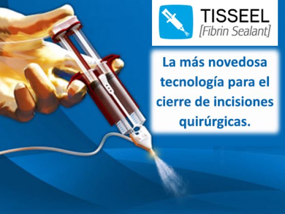 ¿Cómo funciona el Adhesivo Tisular?