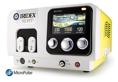 Iridex láser oftálmico