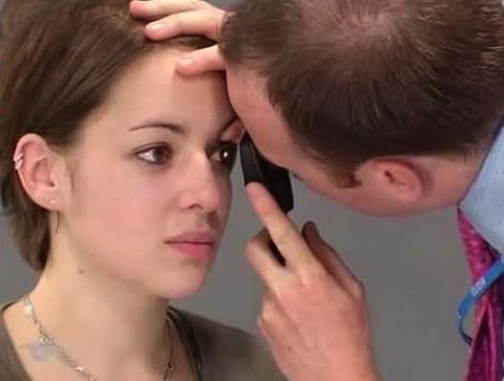 Examen del fondo del ojo