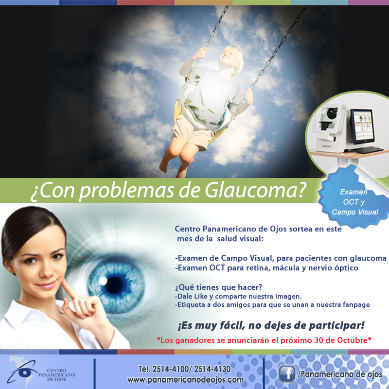 ¿Con problemas de Glaucoma?