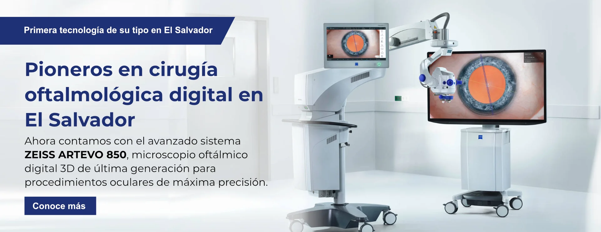 Nuevo microscopio oftálmico digital 3D ZEISS ARTEVO 850